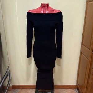 NWT Bardot off shoulder knit dress